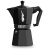 Image de Cafetière Moka Exclusive noire 6 tasses - Bialetti - Noir - Aluminium