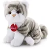 Image de Trudi chaton Brad 24 cm en peluche blanc/gris
