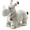 Image de Peluche - Trudi Classic Exotiques - Rhinocéros Napoléon : 24 cm