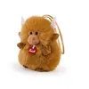 Image de Trudi peluche Charm yak 10 cm marron taille XXS