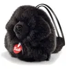 Image de Trudi chien en peluche noir 11 cm