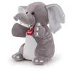 Image de Trudi peluche Puppet éléphant en peluche 28 cm gris