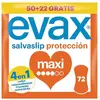 Image de Protège-slips EVAX SALVA-SLIP maxi 72 unités