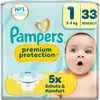 Image de Pampers Premium Protection (Taille 1, Pack, 33 pcs)