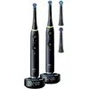 Image de Oral-B, Brosse à dents électrique, Brosse à dents électrique iO Series 10 Cosmic Black/Cosmic Black avec 2 brossettes