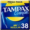 Image de Tampax, Tampon, COMPAK tampón regular 38 u (38x, Normal)