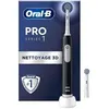 Image de Oral-B Pro Series 1 Brosse a Dents Électrique Noire, 2 Brossettes, Conçue Par Braun
