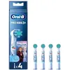 Image de Brossettes x4 Reine des Neiges, Disney, Oral-B Pro Kids 3+, Pack de rechange, Pour enfant blanc