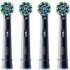 Image de Oral-B, Tête de brosse à dents, EB50BRB CrossActionBlack (noir) (4x)