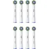 Image de Oral-B, Tête de brosse à dents, Pro CrossAction (8x)