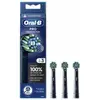 Image de Oral-B, Tête de brosse à dents, Brosses à dents noires Pro Cross Action - Lot de 3 (3x)