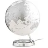 Image de Globe terrestre lumineux Light & Colour Ø 30 cm - Metal Chrome