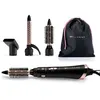Image de Bellissima 11886 brosse soufflante et fer à lisser Brosse soufflante à air chaud À chaleur Noir, Rose 800 W 1,8 m