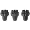 Image de 3 Petites Brosses Nylon Noires Polti Pro Classic