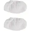Image de Polti Kit 2x housses en tissu éponge PAEU0318, Nettoyeur vapeur : accessoires, Bleu, Blanc