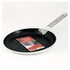 Image de Cocottes agnelli crêpes crêpes pan, en aluminium, avec manche tubulaire en acier inoxydable, argent