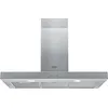 Image de Hotpoint Ariston HHBS 9.7F LB X - Hotte - hotte décorative - largeur : 89.8 cm - profondeur : 45 cm - evacuation & recyclage - acier inoxydable