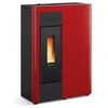 Image de Poêle à Granulés Extraflame 1282600 Virna Idro Bordeaux