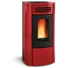Image de Poêle à Granulés Extraflame 001282800 Terry Plus Bordeaux