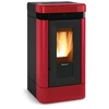 Image de Poêle à Granulés Extraflame 001283250 Lucia Plus Bordeaux
