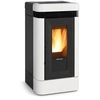 Image de Poêle à Granulés Extraflame 001283251 Lucia Plus Blanc