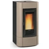 Image de Poêle à Granulés Extraflame 001283802 Isidora Idro H16 Taupe Brillant