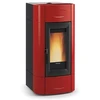 Image de Poêle à Granulés Extraflame 001283900 Isidora Idro H20 Bordeaux