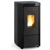 Image de Poêle à granulés de bois 7kw noir Nordica Extraflame moiraevonoir