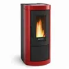 Image de Poêle à granulés de bois 8kw bordeaux Nordica Extraflame MIETTAEVOBORDEAUX