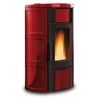 Image de Poêle à Granulés Extraflame 001286500 Iside Idro H15 Bordeaux