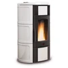 Image de Poêle à Granulés Extraflame 001286502 Iside Idro H15 Blanc