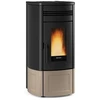 Image de Poêle à Granulés Extraflame 001286426 Noris Lux Taupe