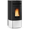 Image de Poêle à Granulés Extraflame 001286475 Noris Plus Lux Blanc