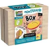 Image de Jeu musical - LISCIANI - Montessori Box - L'ouie - Tambourin en bois - Rythme et audition - Activités Montessori