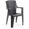Image de ProGarden, Chaises de jardin, Fauteuil empilable