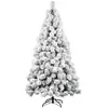 Image de Amicasa, Figurines de Noël, Sapin de Noël Saint Mortiz 210cm