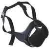 Image de Ferplast Ferplast Muselière pour chiens Boxeur Dogues de Bordeaux SAFE BOXER races à museau court, anti-morsures, nylon robuste, partie antérieure ouverte, rembourrage souple, réglable grâce au velcro, Noir