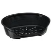 Image de Ferplast Panier en plastique chiens chats Ferplast SIESTA DELUXE différentes couleurs tailles Noir