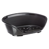 Image de Corbeille Ferplast Siesta Deluxe noire pour chien et chat - lot taille 10 : corbeille + pieds