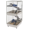 Image de Cage Furet Tower Ferplast pour rat et furet - gris : L 80 x l 75 x H 161 cm