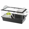 Image de Ferplast Ferplast Cage pour Lapins CASITA 80, Cochons d'inde Petits Animaux, Toit Arrondi Ouvrable, avec Accessoire Noir