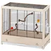 Image de Ferplast Cage pour Oiseaux en bois FSC GIULIETTA 4, Canaris, Perruches et Oiseaux exotiques, Accessoires inclus
