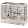 Image de Ferplast Cage pour Oiseaux en bois FSC GIULIETTA 6, Canaris, Perruches et Oiseaux exotiques, Accessoires inclus