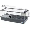Image de Cage Ferplast Casa 120 pour Lapins et Cochons d'Inde, Base Grise, 119 x 58 x 61 cm
