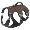 Image de Ferplast Ferplast Harnais ergonomique pour chiens de taille moyenne-grande ERGOTREKKING P MEDIUM, fermeture par micro-regulation, rembourrage souple, réflechissant, idéal pour les excursions, Marron Marron