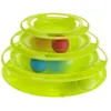 Image de Ferplast Ferplast Jeu interactif pour Chats TWISTER en Plastique, avec Pieds Anti-dérapant, 4 couches, 3 Balles Incluses