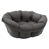 Image de Housse Sofà anthracite pour corbeille Ferplast Siesta Deluxe - taille 10 : L 96 x l 71 x H 32 cm