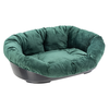 Image de Housse Ferplast Sofà vert pour corbeille Ferplast Siesta Deluxe taille 10 pour chien et chat