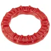 Image de Ferplast Jouet Dentaire Chiens SMILE SMALL, Anneau Cristaux de Bicarbonate, Chiens Petits, Arôme de Viande, Rouge
