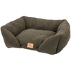 Image de Ferplast Lit douillet Pamper Bouclé, vert L55xl45xH20cm, chiens et chats